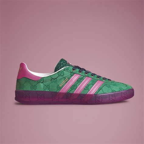 green gucci gazelles|adidas gucci gazelle.